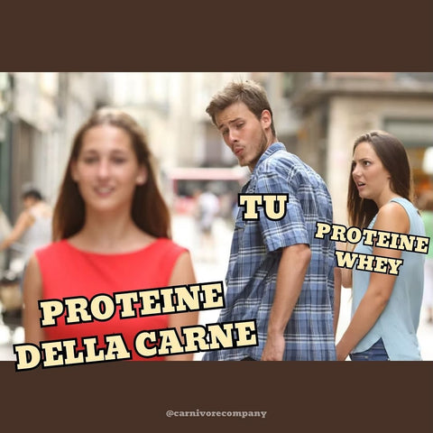 Proteine della carne Grass Fed senza lattosio
