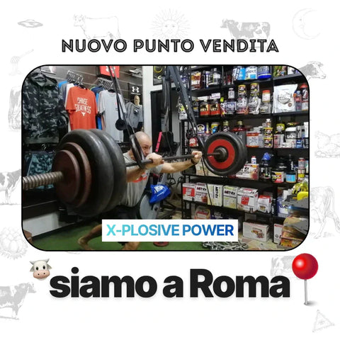 Nuovo punto vendita offline a Roma – X.Plosive Power 📍