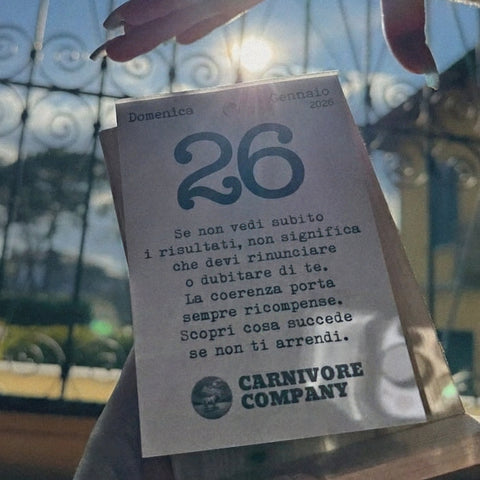 Calendario 2026 Carnivore Company