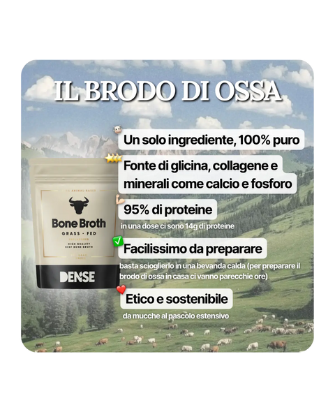 brodo di ossa grass fed carnivore company-benefici