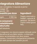 etichetta fegato grass fed - capsule