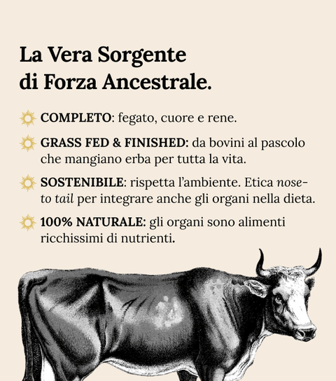 Tripletta! di Multi Organs Grass Fed