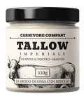 tallow imperiale sego bovino da brodo di ossa con midollo grass fed