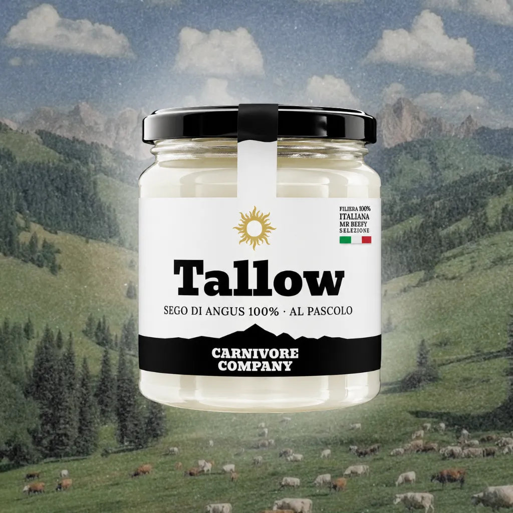 Tallow Italiano da Angus al Pascolo Certificato | Carnivore Company