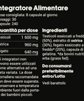 testicoli di toro con ostriche e fegato etichetta