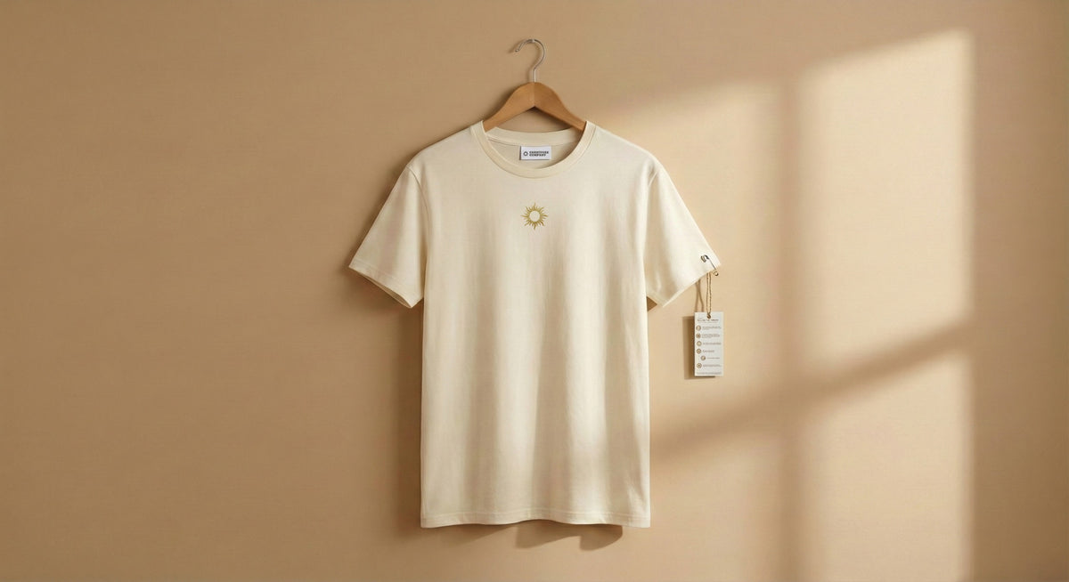 T-shirt Classic Fit in cotone organico rigenerato